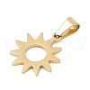 304 Stainless Steel Pendants STAS-H453-16G-2