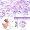 SUNNYCLUE 300Pcs 3 Colors Transparent Acrylic Beads OACR-SC0001-47B-2