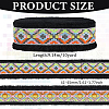 Polyester Jacquard Ribbon OCOR-WH0085-77C-2