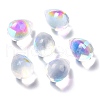 Electroplate Glass Charms X-GLAA-P049-C-2