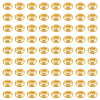 BENECREAT Brass Spacer Beads KK-BC0014-22C-1