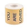 200Pcs Thank You Theme Stickers Roll DIY-M070-01E-2