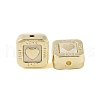 Rack Plating Alloy with Acrylic Beads FIND-B037-01G-05-2