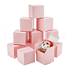 Square Kraft Paper Necklace Earring Storage Gift Boxes CON-WH0095-90A-01-7