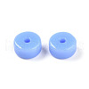 Opaque Solid Color Glass Beads X1-GLAA-N007-6x3mm-A05-2