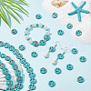BENECREAT 4 Strands Synthetic Turquoise Dyed Beads Strands G-BC0001-54B-01-5