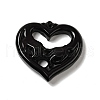 Natural Rainbow Obsidian Pendants G-D471-07-1