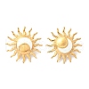 304 Stainless Steel Stud Earrings EJEW-D319-12G-4