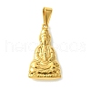PVD Vacuum Plating 304 Stainless Steel Pendants STAS-L275-16G-1