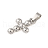 Non-Tarnish 304 Stainless Steel Pendants STAS-C103-30A-P-2