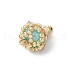 Glass Pearl Pendants PALLOY-MZ00746-05-4