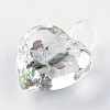 Handmade Luminous Lampwork Pendants X-LAMP-R136-04C-2