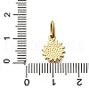 304 Stainless Steel Rhinestone Charms STAS-M109-02G-07-3