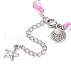 Handmade Glass Seed Beaded Bracelets for Women BJEW-MZ00129-03-4