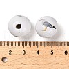 Natural Wood European Beads WOOD-S059-01A-3