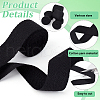 BENECREAT 12M 6 Styles Flat Polycotton & Cotton Twill Tape Ribbon OCOR-BC0007-40B-4