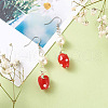 Handmade Lampwork Beads and Pendants LAMP-TA0002-03-15
