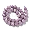 Natural Lepidolite Beads Strands G-H247-11B-4