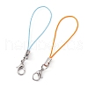 100Pcs Polyester Rope Mobile Straps MOBA-YWC0001-02-2