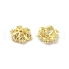 Rack Plating Brass Beads Caps KK-B088-05B-G-2