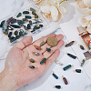 DICOSMETIC 50Pcs Natural Indian Agate Pendants G-DC0001-43-3