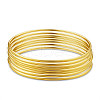 SHEGRACE Brass Buddhist Bangle Sets JB638A-1