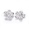 5-Petal 316 Surgical Stainless Steel Bead Caps X-STAS-G196-04P-2