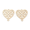 Long-Lasting Plated Brass Links Connector Charms KK-K336-46A-KCG-1