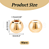 Rack Plating Brass Beads KK-LP0001-08G-03-2