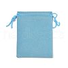 Velvet Cloth Drawstring Bags TP-C001-70X90mm-3-2