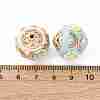 Handmade Resin Indonesia Round Beads IPDL-P005-05KCG-M-3