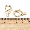 Brass Lobster Claw Clasps KK-905-G01-3