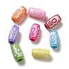 Opaque Acrylic Beads OACR-E039-02A-1