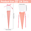 Triangle Paper Bouquet Packaging Bags ABAG-WH0045-24A-2