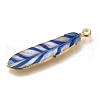 Alloy Enamel Pendants FIND-G078-34G-02-2