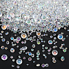 SOFPLATE 6300Pcs Acrylic Rhinestone Pointed Back Cabochons GACR-SP0001-03B-1