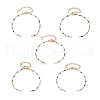 304 Stainless Steel Link Chain Bracelet Makings AJEW-JB01282-1