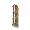 Natural Unakite Pendants G-I340-A05-2
