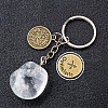 Natural Quartz Crystal Keychain PW-WG6B815-09-1