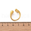 Ring 304 Stainless Steel Open Cuff Ring RJEW-Z082-01D-G-5