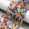 Transparent Glass Beads Strands EGLA-A039-T4mm-D29-4