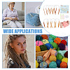  9Pcs Bamboo Circular Knitting Needles DIY-NB0010-86-6