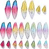  20Pcs 10 Style Transparent Resin Pendants RESI-NB0001-80-1