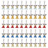 100Pcs 5 Colors Angel Acrylic & ABS Plastic Imitation Pearl Pendant Decorations HJEW-JM02723-1