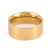 201 Stainless Steel Flat Plain Band Rings RJEW-G106-8mm-7-G-2