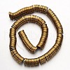 Electroplate Non-magnetic Synthetic Hematite Beads Strands X-G-F300-17A-03-2
