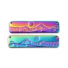 Ion Plating(IP) 304 Stainless Steel Pendants STAS-B032-25MC-1