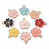 Alloy Enamel Pendants ENAM-S121-115-2