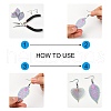 20Pcs 10 Styles Ion Plating(IP) 201 Stainless Steel Filigree Pendants & Big Pendants STAS-SZ0002-33-2
