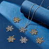 Unicraftale 12Pcs 2 Colors 201 Stainless Steel Pendants STAS-UN0059-74-5